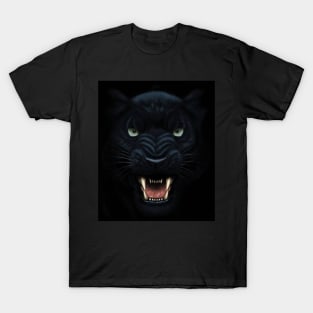 Lovely &amp; Cool panther Illustration Gift idea For Family members T-Shirt